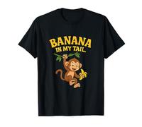 Gráfico de Selva de Mono de plátano en mi Cola Camiseta