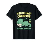 Gráfico de Siesta de Dinosaurio Veloci-Nap Champion Camiseta