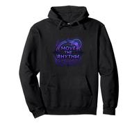 Gráfico de Sonido Move The Rhythm Pulse Sudadera con Capucha