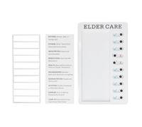 Gráfico de Tareas de 4 PCS para Niños Chart, Tabla de Tareas Desmontables, Tablero de Verificación, Tablero de Tareas de Niños para Rastreador de Hábitos O Planificador Diario (Cuidado de los