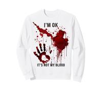 Gráfico de Terror Manchado de Sangre de I'm Ok It's Not My Blood Shirt Sudadera