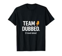 Gráfico de tipografía de micrófono de podcast doblado por equipo Camiseta