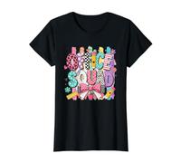 Gráfico de Trabajo en Equipo Profesional de Administrador de Office Squ Camiseta gráfica económica, Mujer, Negro, L