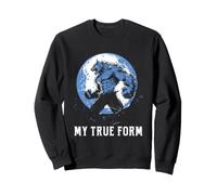 Gráfico de transformación de Luna Llena de Hombre Lobo Sudadera