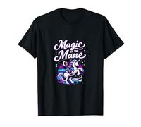 Gráfico de Unicornio Wrangler Magic on The Mane Camiseta