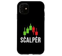 Gráfico de velas Scalper - Amante de la estrategia comercial de scalping Carcasa para iPhone 11