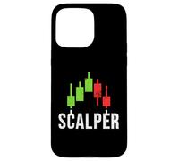 Gráfico de velas Scalper - Amante de la estrategia comercial de scalping Carcasa para iPhone 15 Pro Max