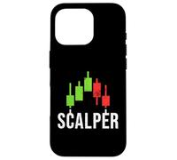 Gráfico de velas Scalper - Amante de la estrategia comercial de scalping Carcasa para iPhone 16 Pro
