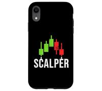 Gráfico de velas Scalper - Amante de la estrategia comercial de scalping Carcasa para iPhone XR