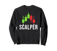 Gráfico de velas Scalper - Amante de la estrategia comercial de scalping Sudadera