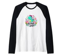 Gráfico de Verano Roar with Joy Mix - S34 Camiseta Manga Raglan