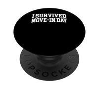 Gráfico del Caos de «I Surviví a una mudanza en la Universidad» PopSockets PopGrip Adhesivo