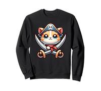 Gráfico del Capitán Pirata Cat Talk Like a Pirate Day Sudadera