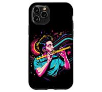Gráfico del flautista retro Carcasa para iPhone 11 Pro