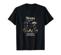 Gráfico del Orgullo estatal de la constelación de la Estrella Solitaria de Texas Camiseta