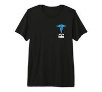 Gráfico del símbolo del caduceo de enfermería psiquiátrica Camiseta Premium