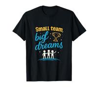 Gráfico del Trofeo Dream Team Small Team Big Dreams Camiseta