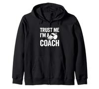 Gráfico Deportivo Divertido Trust Me I'm A Coach Sudadera con Capucha
