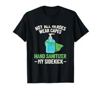 Gráfico desinfectante de Manos Not All Heroes Wear Capes Camiseta