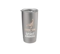 Gráfico divertido de animales Scorpion is my Spirit para hombres, mujeres y niños Vaso térmico de acero inoxidable de doble pared