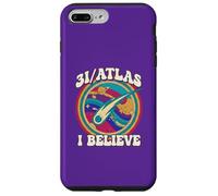 Gráfico Divertido de Ciencia ficción Espacial 3I Atlas de Estilo Retro Carcasa para iPhone 7 Plus/8 Plus