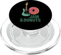 Gráfico Divertido de Comida Musical de Jam & Donuts PopSockets PopGrip para MagSafe