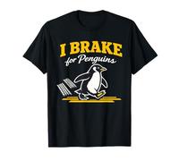 Gráfico Divertido de Datos sobre Animales Nerd de pájaros Conoce a Tus pingüinos Camiseta