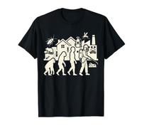 Gráfico Divertido de exterminador de la evolución del técnico de Control de plagas Camiseta