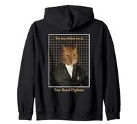 Gráfico Divertido de Gato Your Royal Highness Sudadera con Capucha
