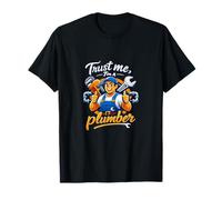 Gráfico Divertido de Juego de Palabras con Pipa Trust Me I'm A Plumber Camiseta