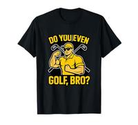 Gráfico Divertido de Juego de Palabras de Golf Do You Even Golf Bro Camiseta