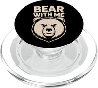 Gráfico Divertido de Oso Bear with Me PopSockets PopGrip para MagSafe