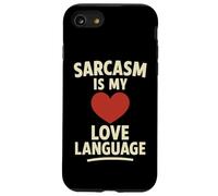 Gráfico Divertido de Sarcasmo es mi lenguaje de Amor Carcasa para iPhone SE (2020) / 7/8