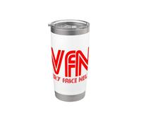 Gráfico divertido de sátira de VFN Very Fake News Vaso térmico de acero inoxidable de doble pared