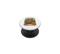 Gráfico Divertido de zoológico Let's Get Wild Safari Animals PopSockets PopGrip Adhesivo