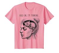 Gráfico Divertido del Meme de Las Mujeres de la Muchacha del Camiseta, Niños, Rosado, 4 años