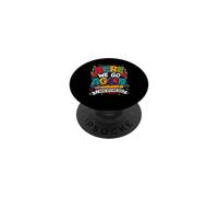 Gráfico Divertido Here We Go Again I Mean Welcome Back To School PopSockets PopGrip Adhesivo