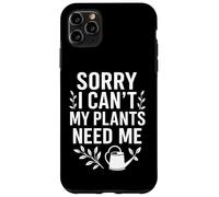 Gráfico Divertido para Amantes de Las Plantas Lo Siento no Puedo Decir Carcasa para iPhone 11 Pro MAX