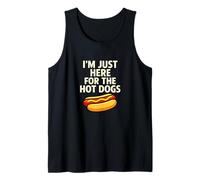Gráfico Divertido para Amantes de los Perros Calientes - Humor de Barbacoa Camiseta sin Mangas