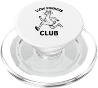 Gráfico Divertido para Correr Llama Slow Runners Club PopSockets PopGrip para MagSafe