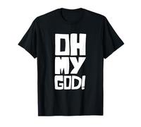 Gráfico divertido para expresión para niñas y mujeres OH MY GOD Camiseta