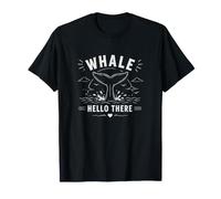 Gráfico Divertido y Lindo de la Vida Marina de la Ballena Hello There Camiseta