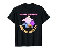 Gráfico Divertido y Lindo de Monstruo de We Are Strange and We Love It Camiseta