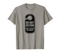 Gráfico Do Not Disturb Sweet Dreams In Progress Camiseta
