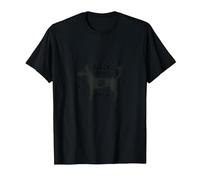 Gráfico Doggy Style is My Life Pet Lover Camiseta, Hombre, Negro, XL