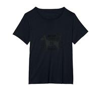 Gráfico Doggy Style is My Life Pet Lover Camiseta, Mujer Tallas Grandes, Negro, 6XL Grande