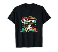 Gráfico Ecuestre Dance Until Unicorns Come Home Camiseta