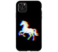 Gráfico Ecuestre de Horse Trippy EDM Rave Illusion #25D17 Carcasa para iPhone 11 Pro MAX