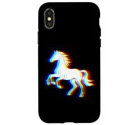 Gráfico Ecuestre de Horse Trippy EDM Rave Illusion #25D17 Carcasa para iPhone X/XS