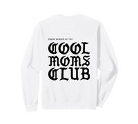 Gráfico en la Parte Trasera de The Very Cool Moms Club, Estilo gótico Alternativo Sudadera